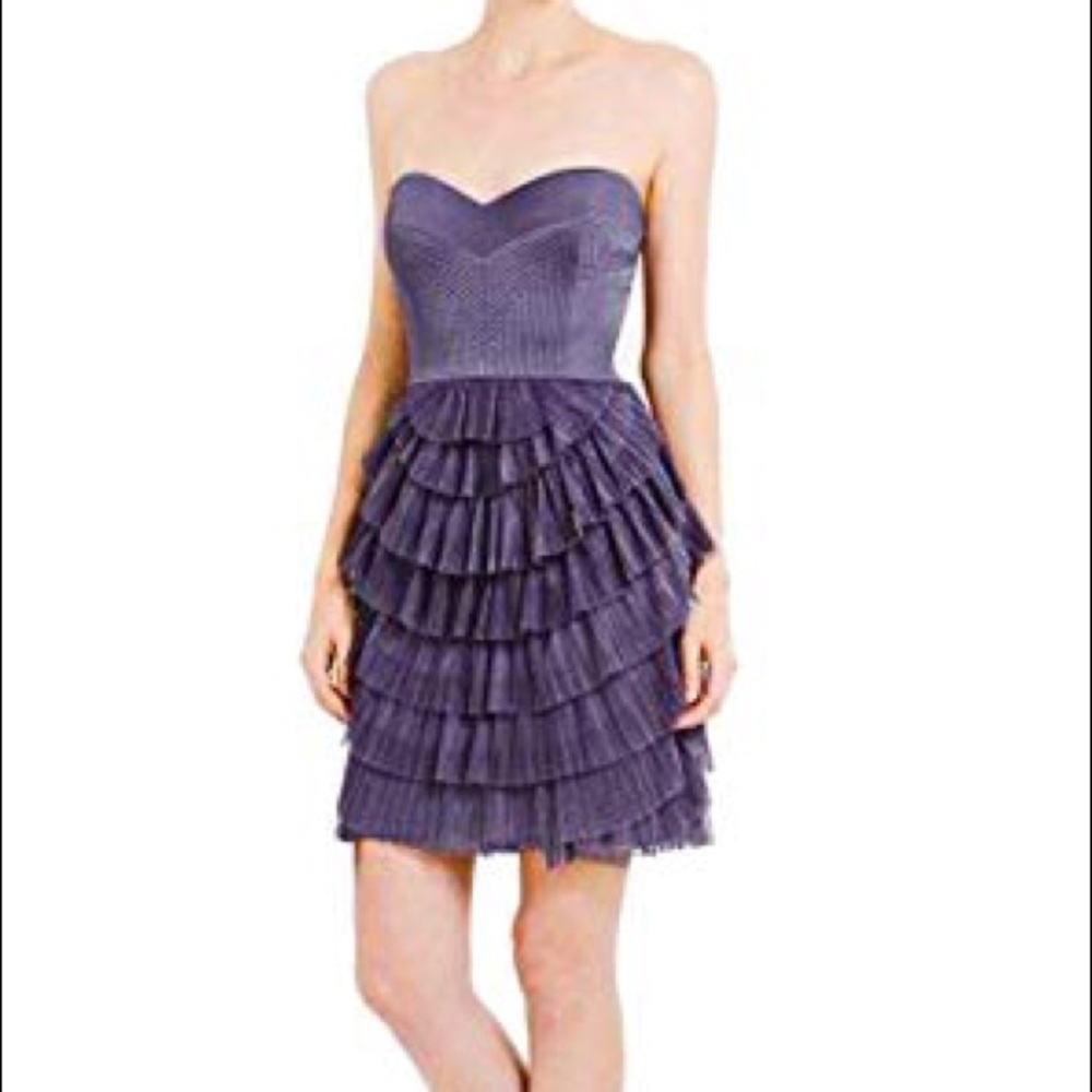 BcbgMaxAzria “Sas Strapless Dress”